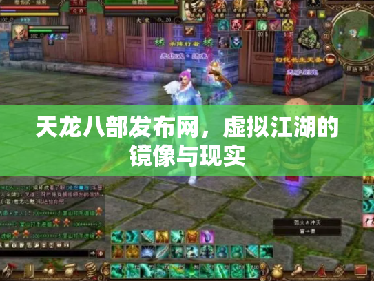 天龙八部发布网，虚拟江湖的镜像与现实