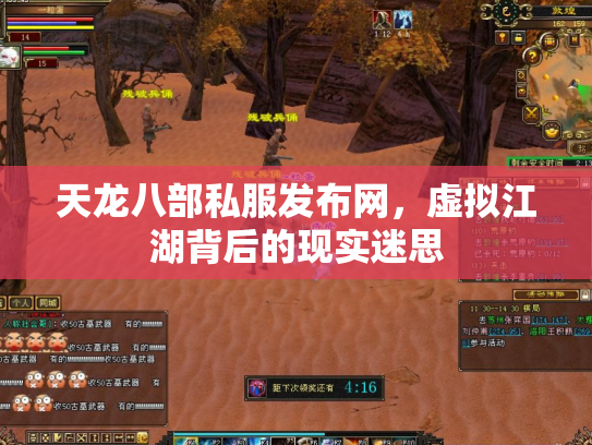 天龙八部私服发布网，虚拟江湖背后的现实迷思