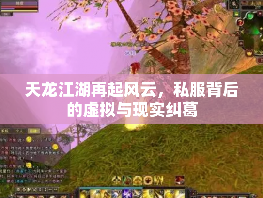 天龙江湖再起风云，私服背后的虚拟与现实纠葛