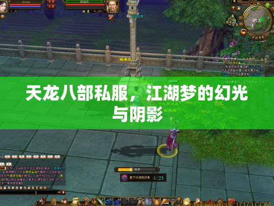 天龙八部私服，江湖梦的幻光与阴影