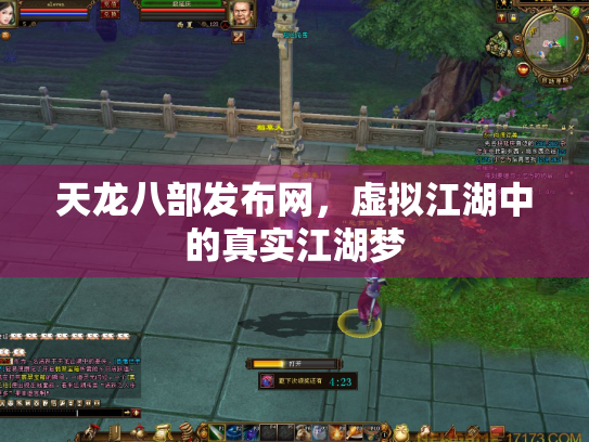天龙八部发布网，虚拟江湖中的真实江湖梦