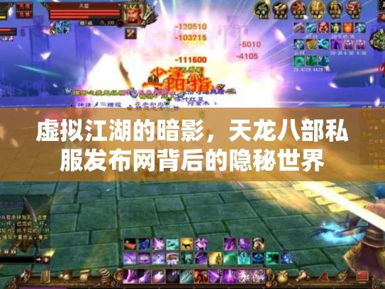 虚拟江湖的暗影，天龙八部私服发布网背后的隐秘世界