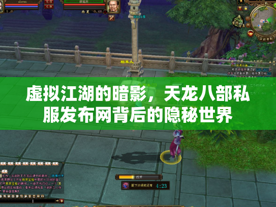 虚拟江湖的暗影，天龙八部私服发布网背后的隐秘世界