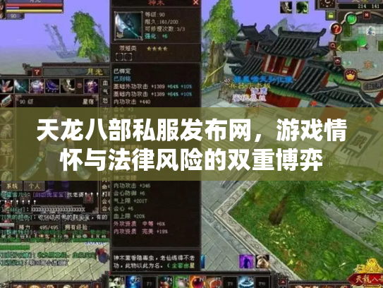 天龙八部私服发布网，游戏情怀与法律风险的双重博弈