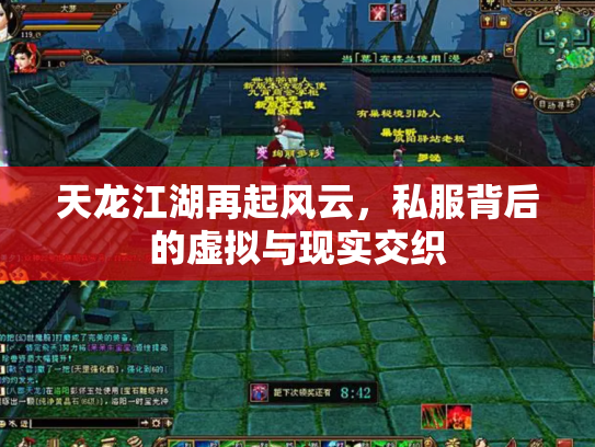 天龙江湖再起风云，私服背后的虚拟与现实交织