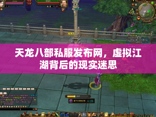 天龙八部私服发布网，虚拟江湖背后的现实迷思