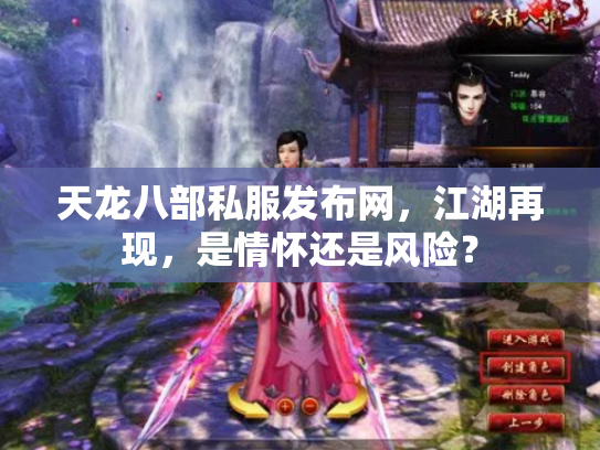 天龙八部私服发布网，江湖再现，是情怀还是风险？