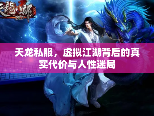 天龙私服，虚拟江湖背后的真实代价与人性迷局