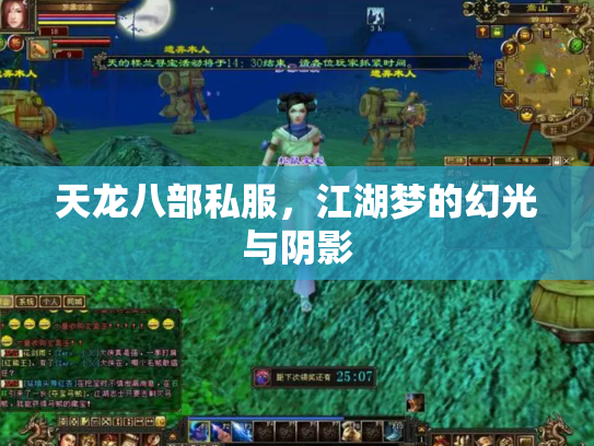 天龙八部私服，江湖梦的幻光与阴影