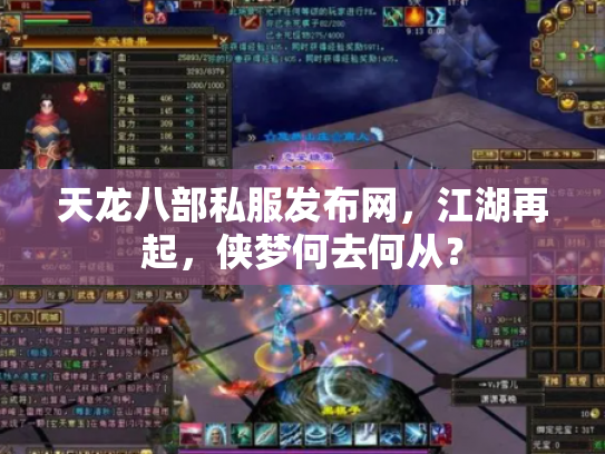 天龙八部私服发布网，江湖再起，侠梦何去何从？