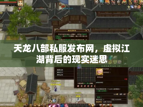 天龙八部私服发布网，虚拟江湖背后的现实迷思