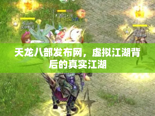 天龙八部发布网，虚拟江湖背后的真实江湖