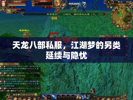 天龙八部私服，江湖梦的另类延续与隐忧