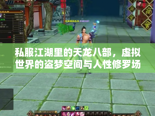 私服江湖里的天龙八部，虚拟世界的盗梦空间与人性修罗场