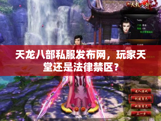 天龙八部私服发布网，玩家天堂还是法律禁区？