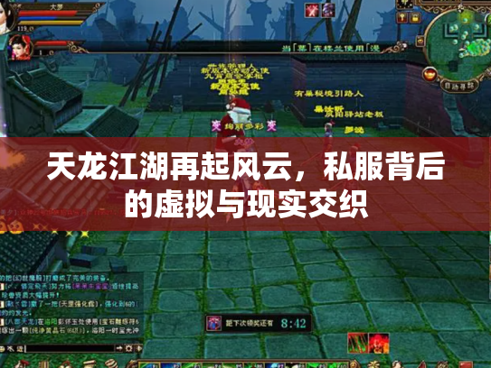 天龙江湖再起风云，私服背后的虚拟与现实交织