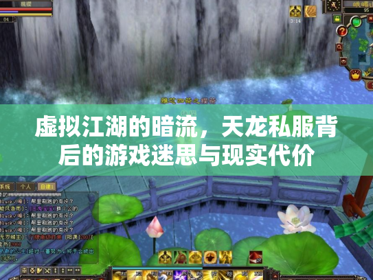 虚拟江湖的暗流，天龙私服背后的游戏迷思与现实代价