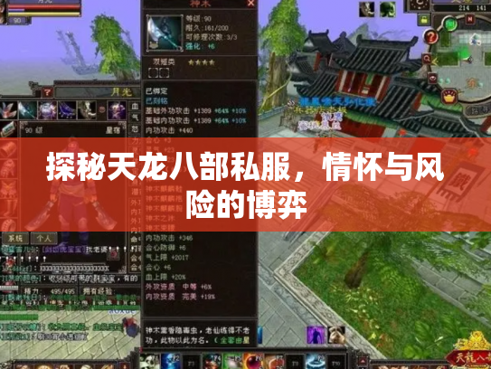 探秘天龙八部私服，情怀与风险的博弈