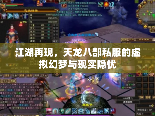 江湖再现，天龙八部私服的虚拟幻梦与现实隐忧