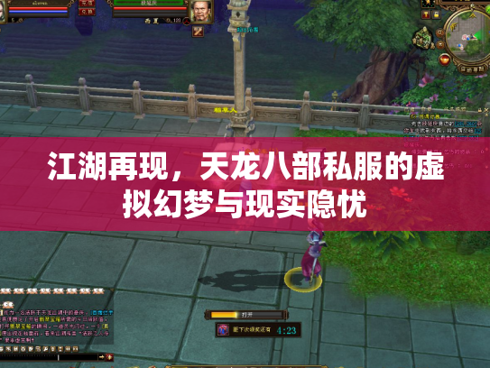 江湖再现，天龙八部私服的虚拟幻梦与现实隐忧