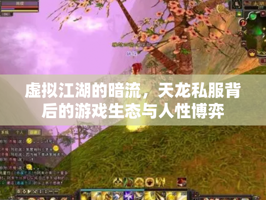 虚拟江湖的暗流，天龙私服背后的游戏生态与人性博弈