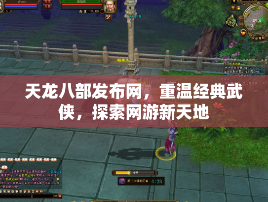 天龙八部发布网，重温经典武侠，探索网游新天地