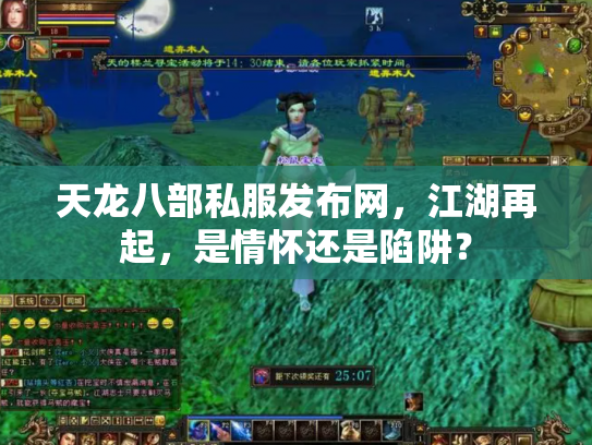 天龙八部私服发布网，江湖再起，是情怀还是陷阱？