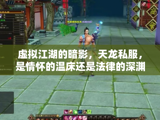 虚拟江湖的暗影，天龙私服，是情怀的温床还是法律的深渊？
