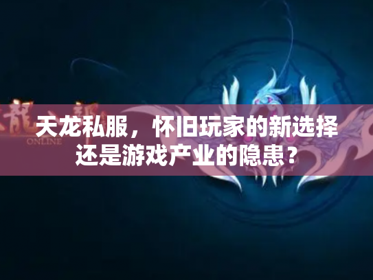 天龙私服，怀旧玩家的新选择还是游戏产业的隐患？