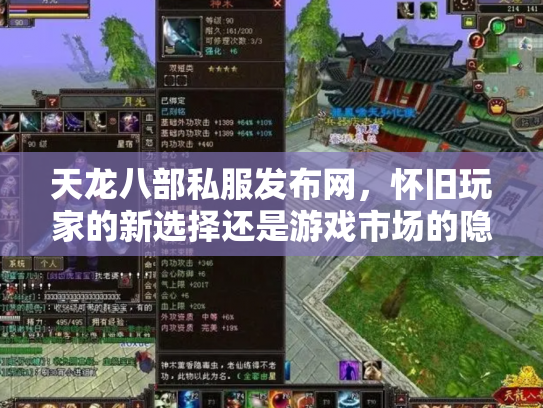 天龙八部私服发布网，怀旧玩家的新选择还是游戏市场的隐患？
