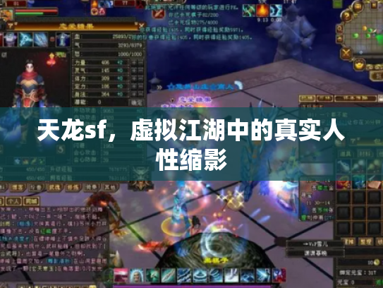 天龙sf，虚拟江湖中的真实人性缩影