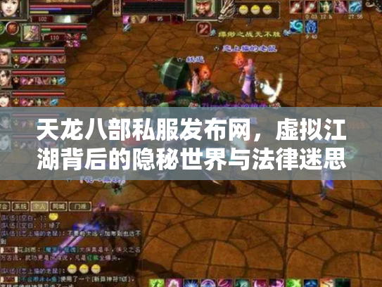 天龙八部私服发布网，虚拟江湖背后的隐秘世界与法律迷思