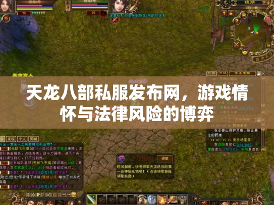 天龙八部私服发布网，游戏情怀与法律风险的博弈