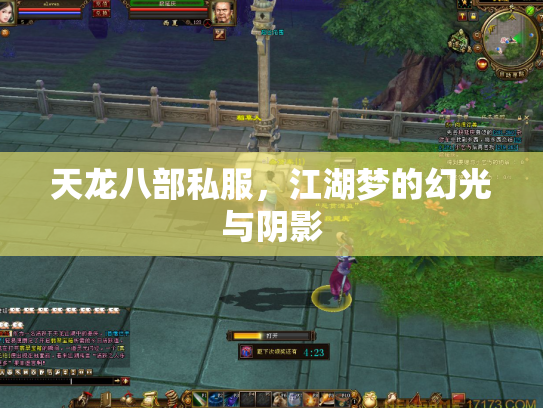 天龙八部私服，江湖梦的幻光与阴影