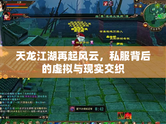 天龙江湖再起风云，私服背后的虚拟与现实交织