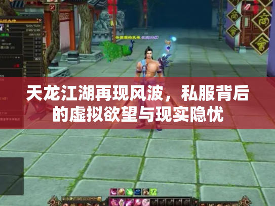 天龙江湖再现风波，私服背后的虚拟欲望与现实隐忧
