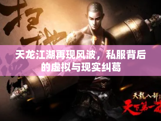 天龙江湖再现风波，私服背后的虚拟与现实纠葛