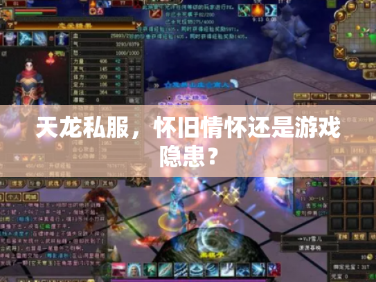 天龙私服，怀旧情怀还是游戏隐患？