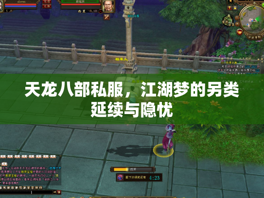 天龙八部私服，江湖梦的另类延续与隐忧
