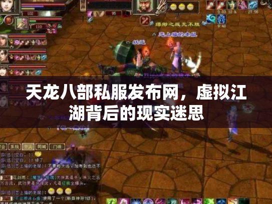 天龙八部私服发布网，虚拟江湖背后的现实迷思