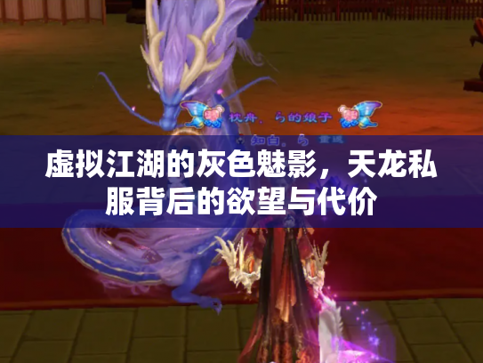 虚拟江湖的灰色魅影，天龙私服背后的欲望与代价