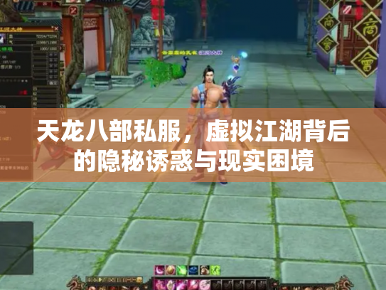 天龙八部私服，虚拟江湖背后的隐秘诱惑与现实困境