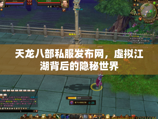 天龙八部私服发布网，虚拟江湖背后的隐秘世界