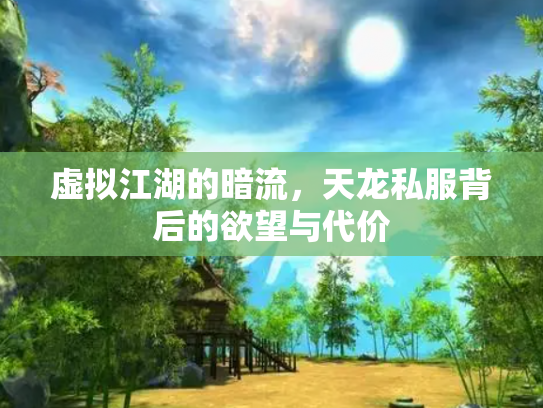 虚拟江湖的暗流，天龙私服背后的欲望与代价