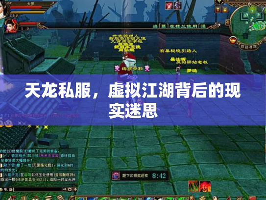 天龙私服，虚拟江湖背后的现实迷思