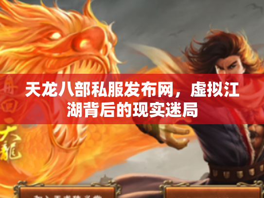 天龙八部私服发布网，虚拟江湖背后的现实迷局
