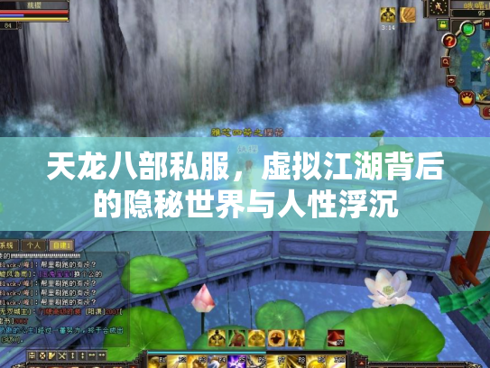 天龙八部私服，虚拟江湖背后的隐秘世界与人性浮沉