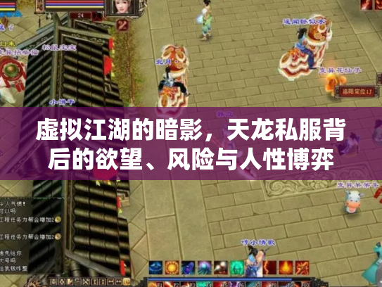 虚拟江湖的暗影，天龙私服背后的欲望、风险与人性博弈