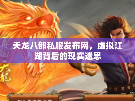 天龙八部私服发布网，虚拟江湖背后的现实迷思