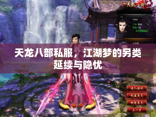 天龙八部私服，江湖梦的另类延续与隐忧